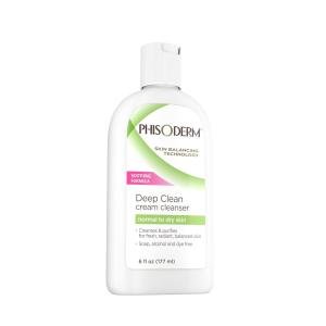 Phisoderm Cream Cleanser, Deep Cleaning, For Normal To Dry Skin