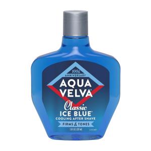 Aqua Velva After Shave, Cooling, Firms & Tones, Classic Ice Blue