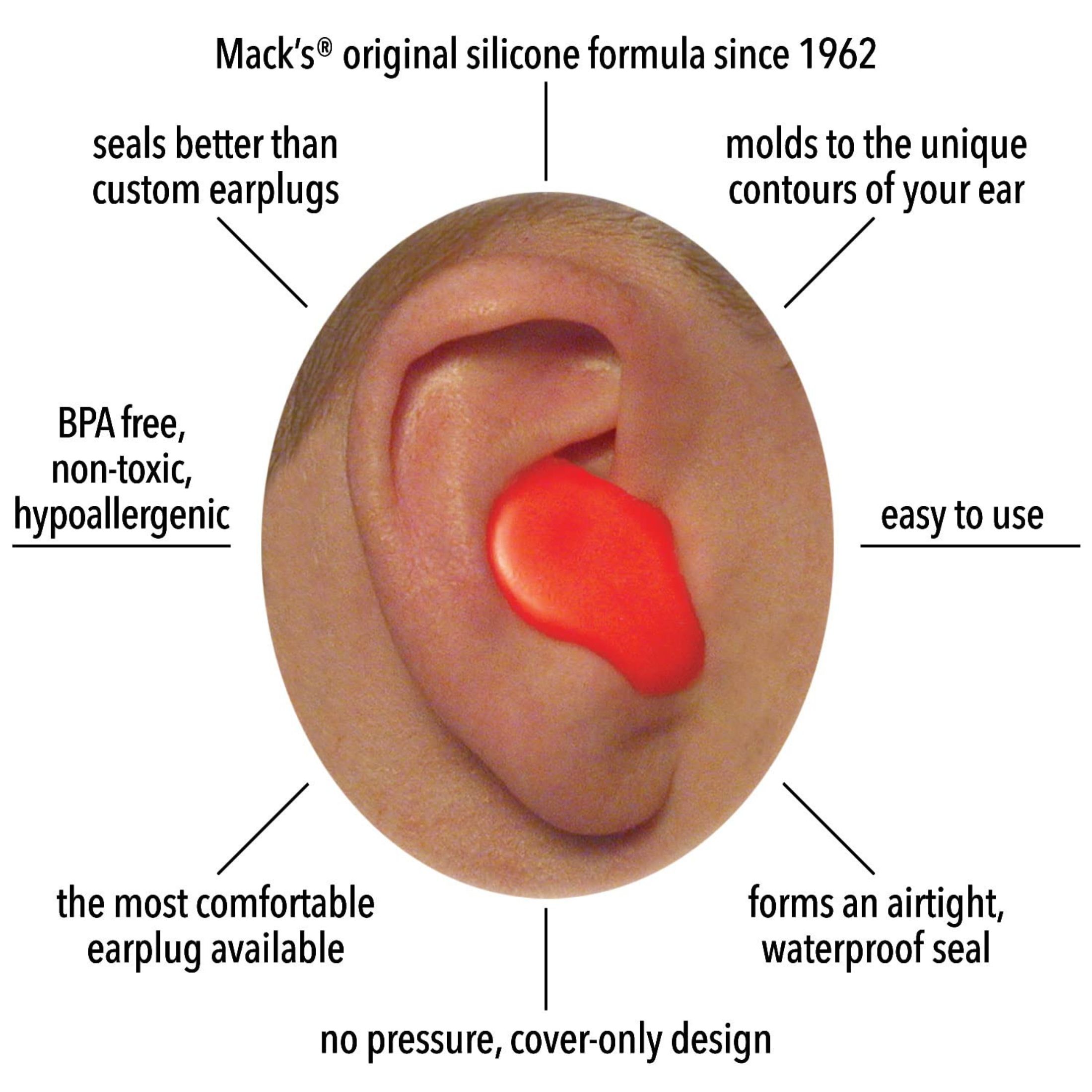 Mack's Earplugs, Silicone Putty, Soft Moldable, Kids Size