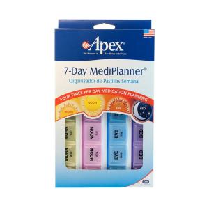 Apex Pill Planner, 7 Day 4x/Day
