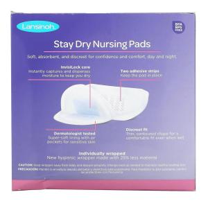 Lansinoh Stay Dry Disposable Nursing Pads 36pads