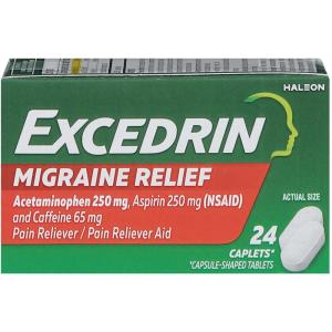 Excedrin Migraine Caplets Headache Relief