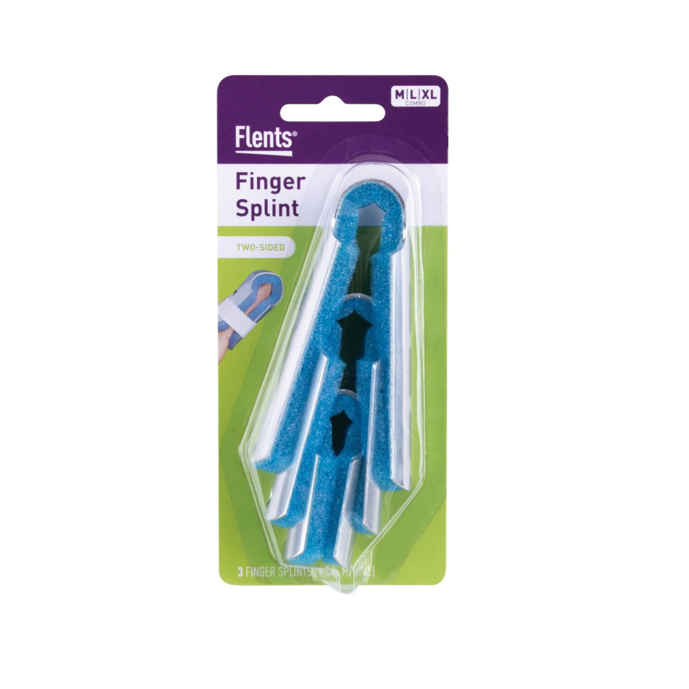 Flents Finger Splint, Two-Sided