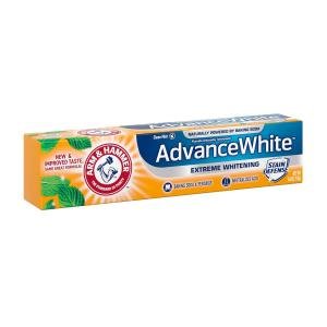 Arm & Hammer Advance White Toothpaste, Fluoride Anticavity, Extreme Whitening, Fresh Mint Flavor