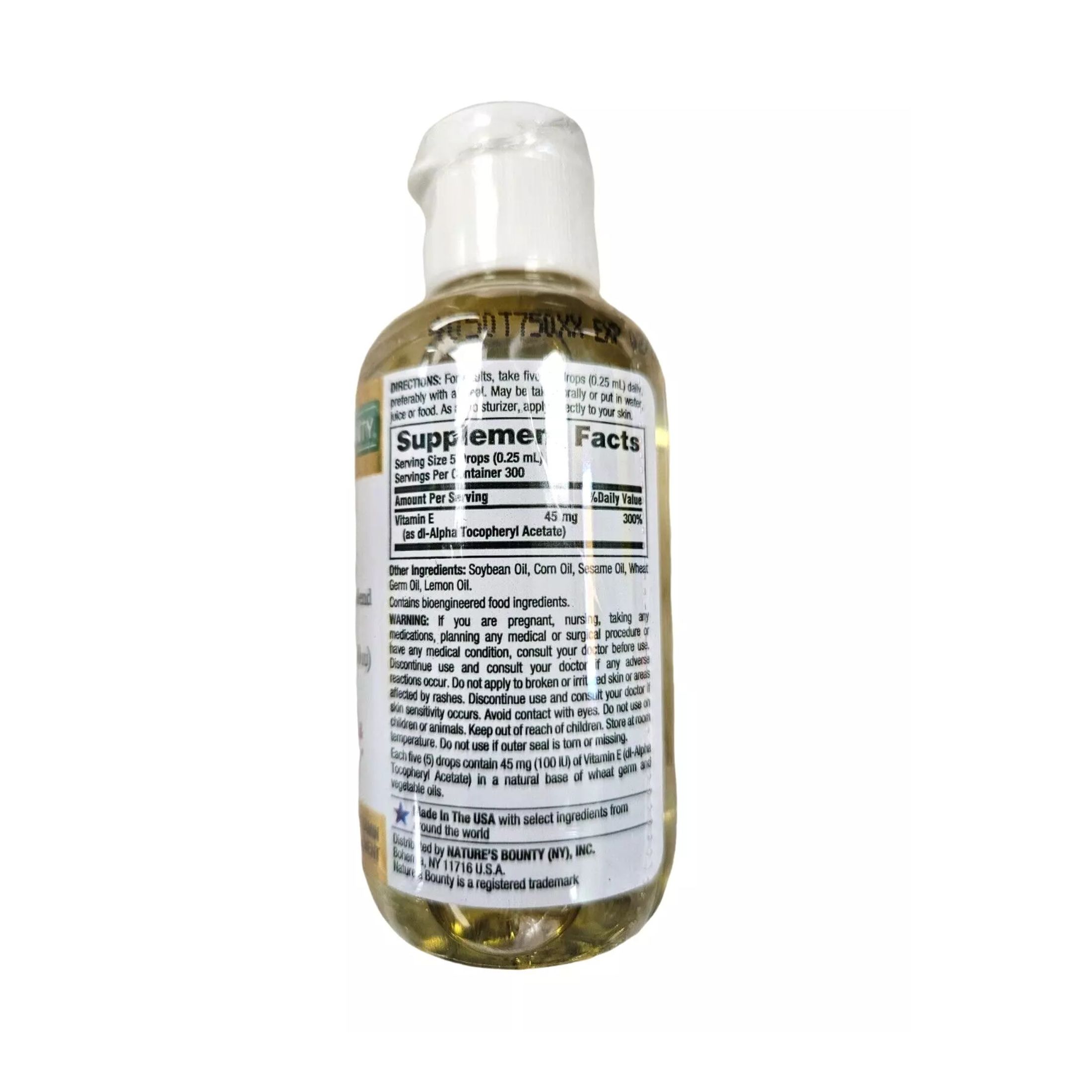 Nature's Bounty Vitamin E Oil, 13,500 Mg