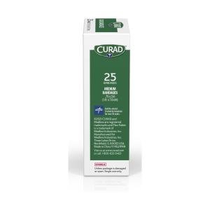 Curad Kids Adhesive Bandages, Green Camouflage, 3/4" X 3"