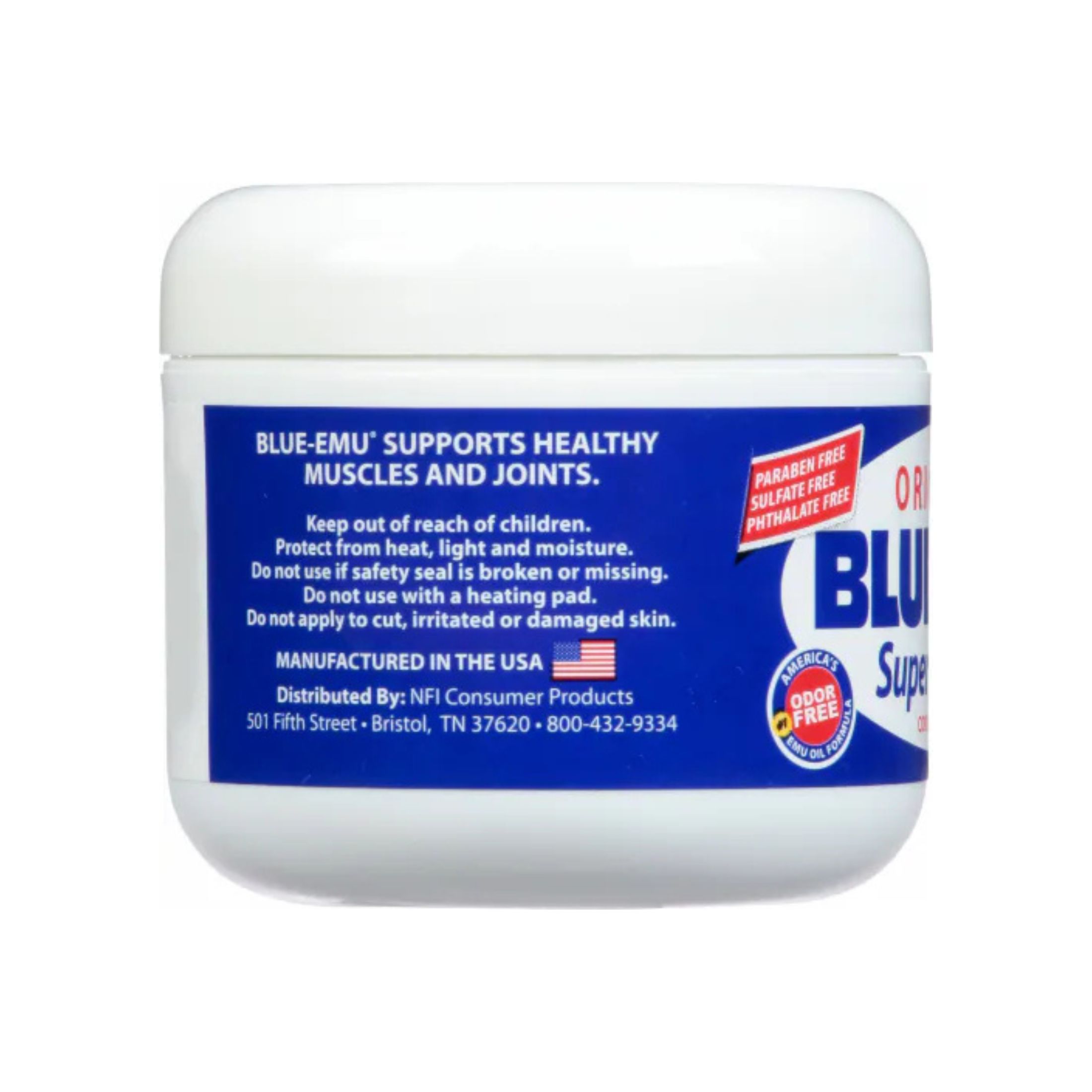 Blue-Emu Original Super Strength Topical Cream 4 Oz