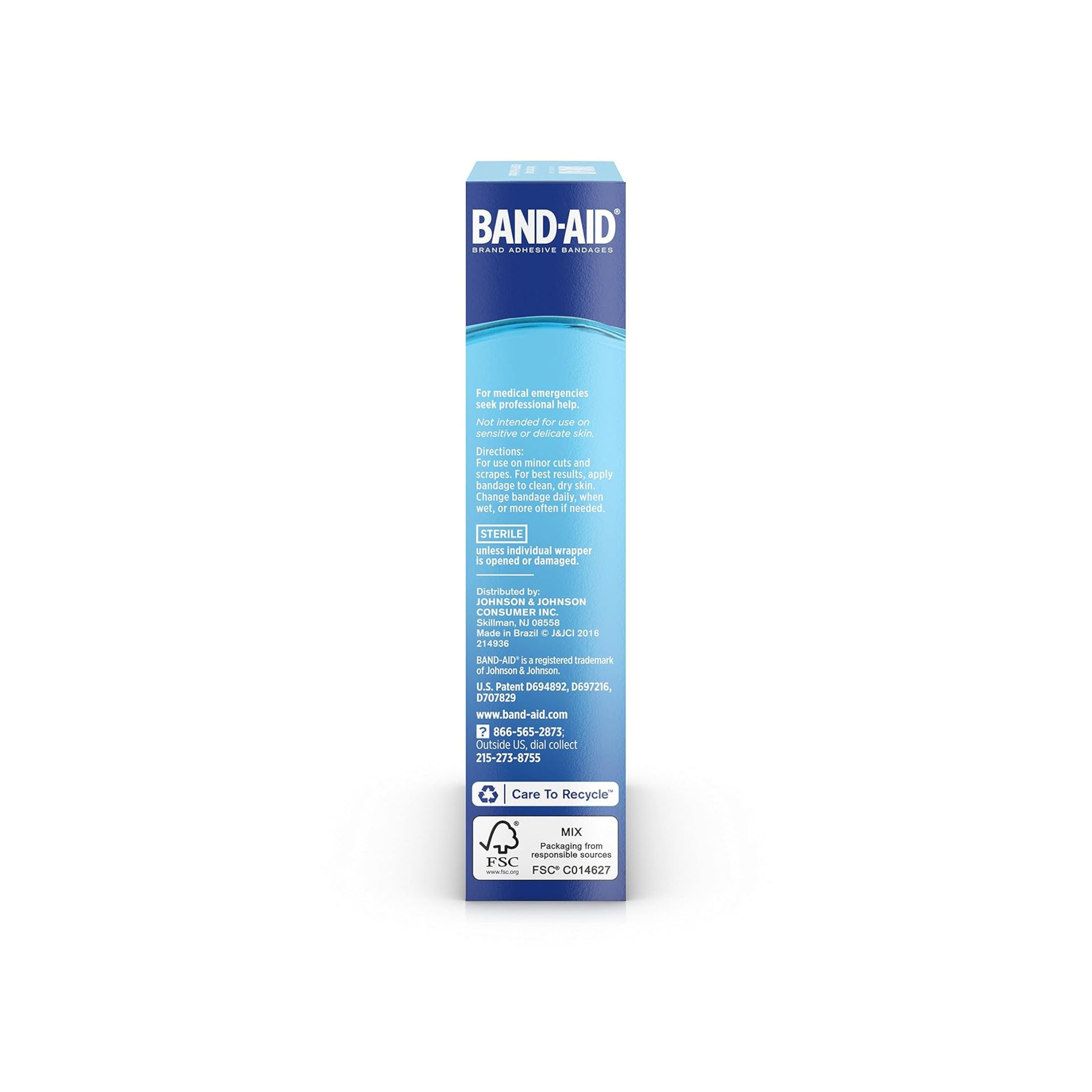 Band-Aid Brand Water Block Tough Strips All One Size Adhesive Bandages