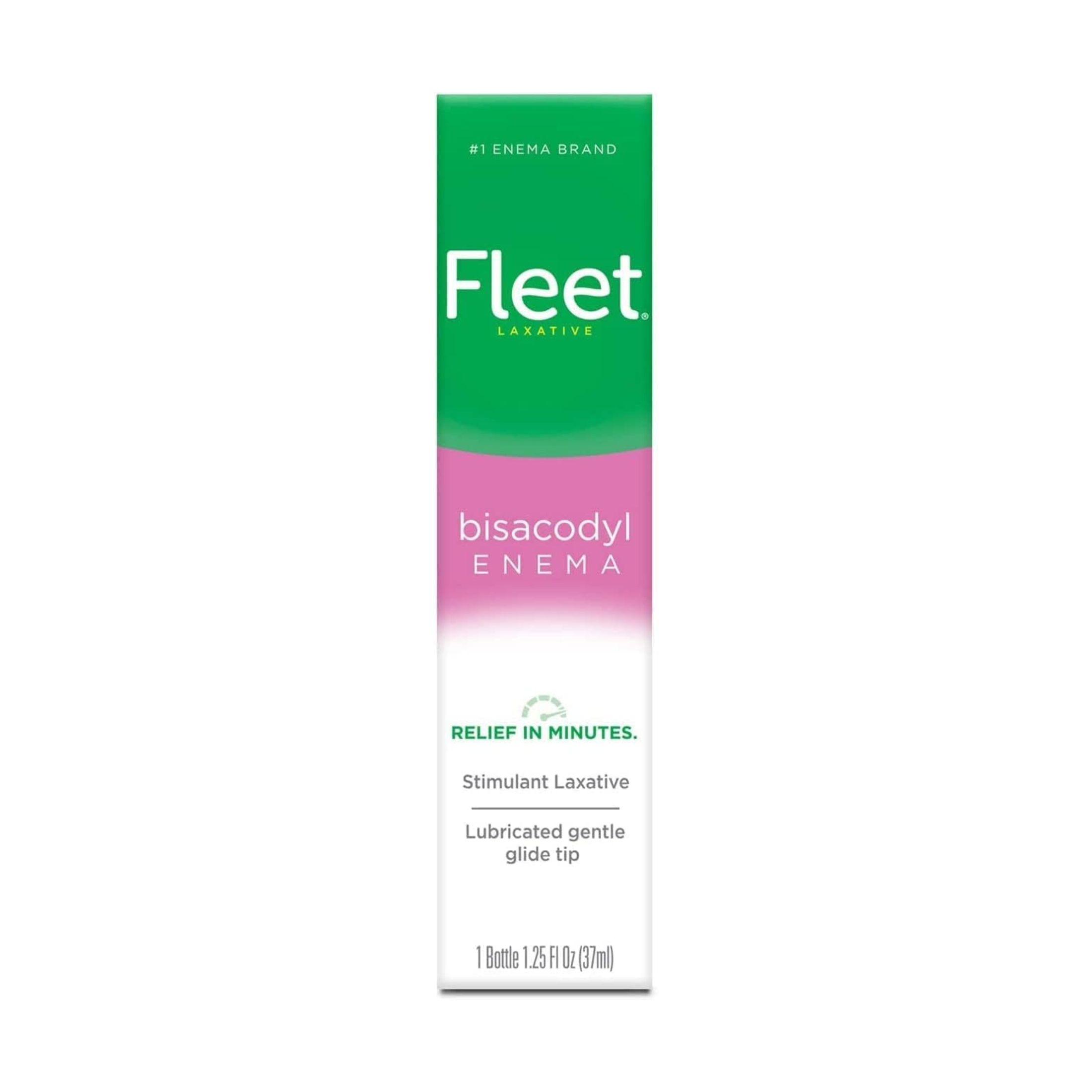 Fleet Laxative Bisacodyl Enema For Adult Constipation 1.25 Fl Oz
