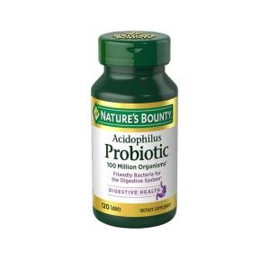 Natures Bounty Extra Strength Probiotic Acidophils With Pectin Dietary Suppleme