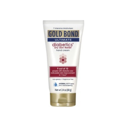 Gold Bond Ultimate Diabetics Dry Skin Relief Hand Cream, 2.4 Oz
