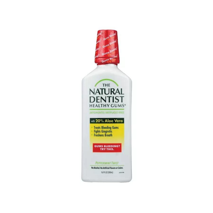 Natural Dentist The Healthy Gums Oral Rinse - Peppermint Twist 16.90 Fl Oz
