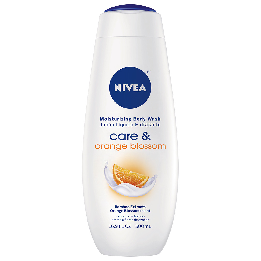 Nivea Body Wash, Moisturizing, Care & Orange Blossom 16.9 Oz