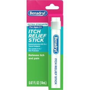 Benadryl Itch Relief Stick, Extra Strength 0.47 Fl Oz