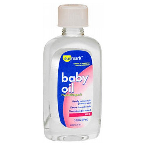 Sunmark Baby Oil 3 Oz