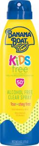 Banana Boat Kids Free Continuous Spray Sunscreen SPF 50+, 6 Oz