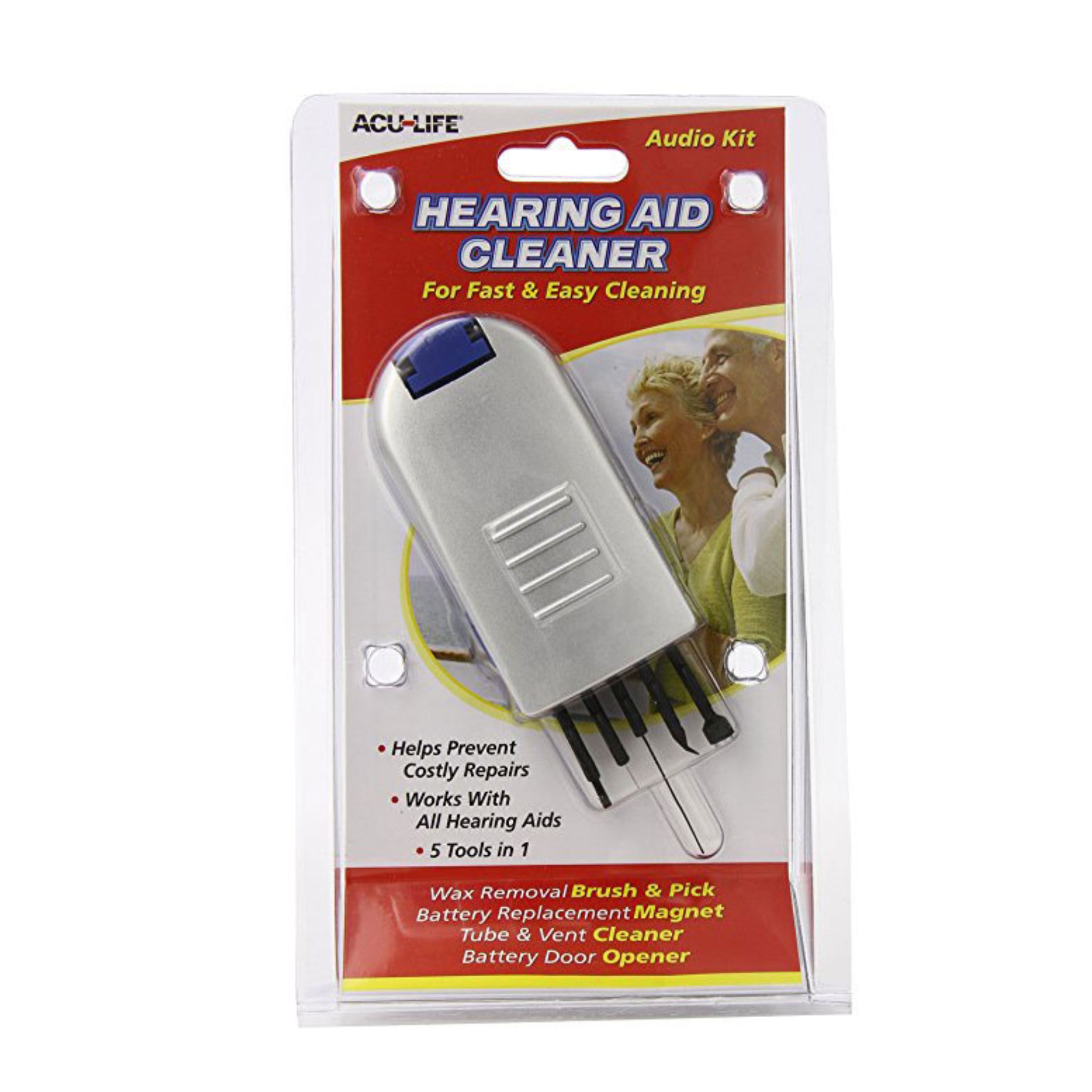 Acu-Life Audio Kit Hearing Aid Cleaner