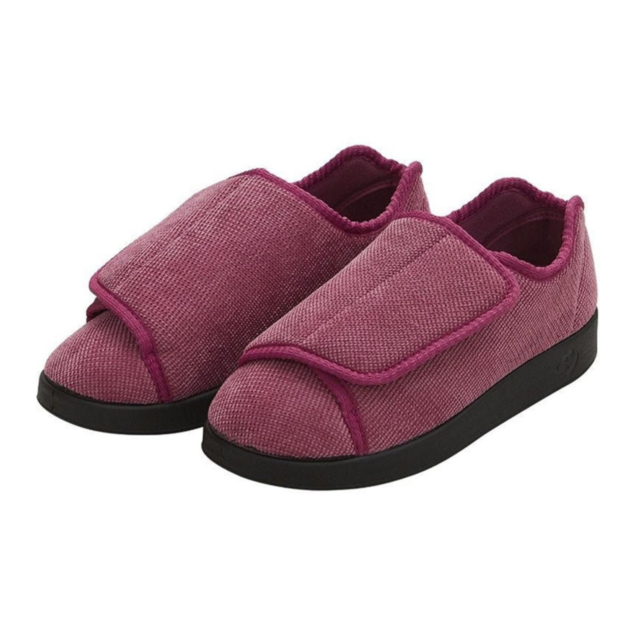 Silverts Easy Close Adaptive Slippers, Double Extra Wide, Womens