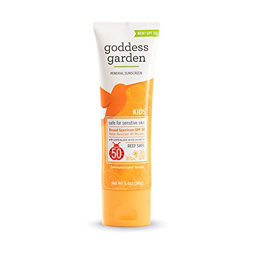 Goddess Garden Kids Natural Sunscreen Tube - SPF 50 - 3.4oz