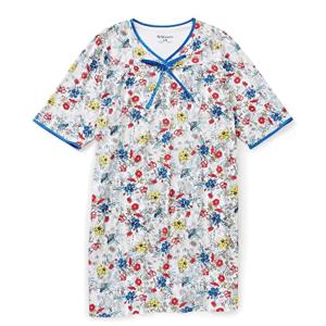 Silverts Soft Womens Hospital Gowns Floral Chain