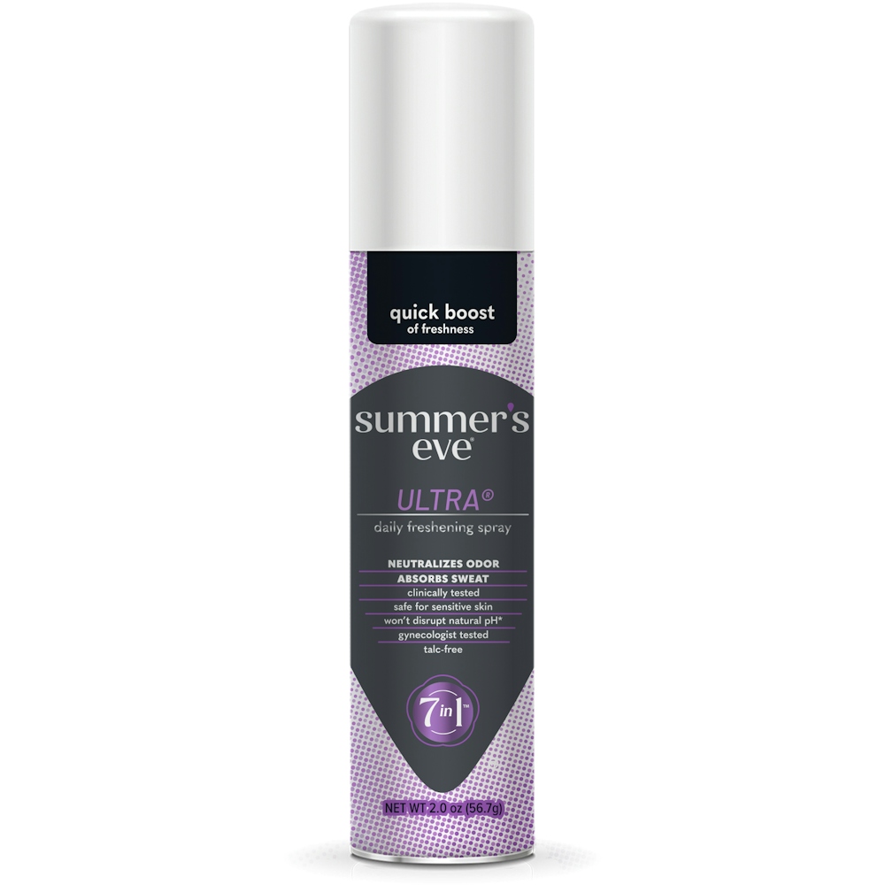 Summer's Eve Daily Freshening Spray, Ultra, 7 In 1 2 Oz