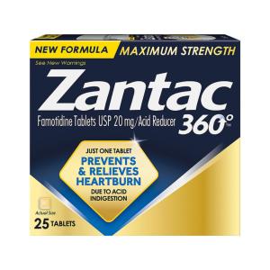 Zantac 360 Tablets Maximum Strength 20 Mg Acid Reducer