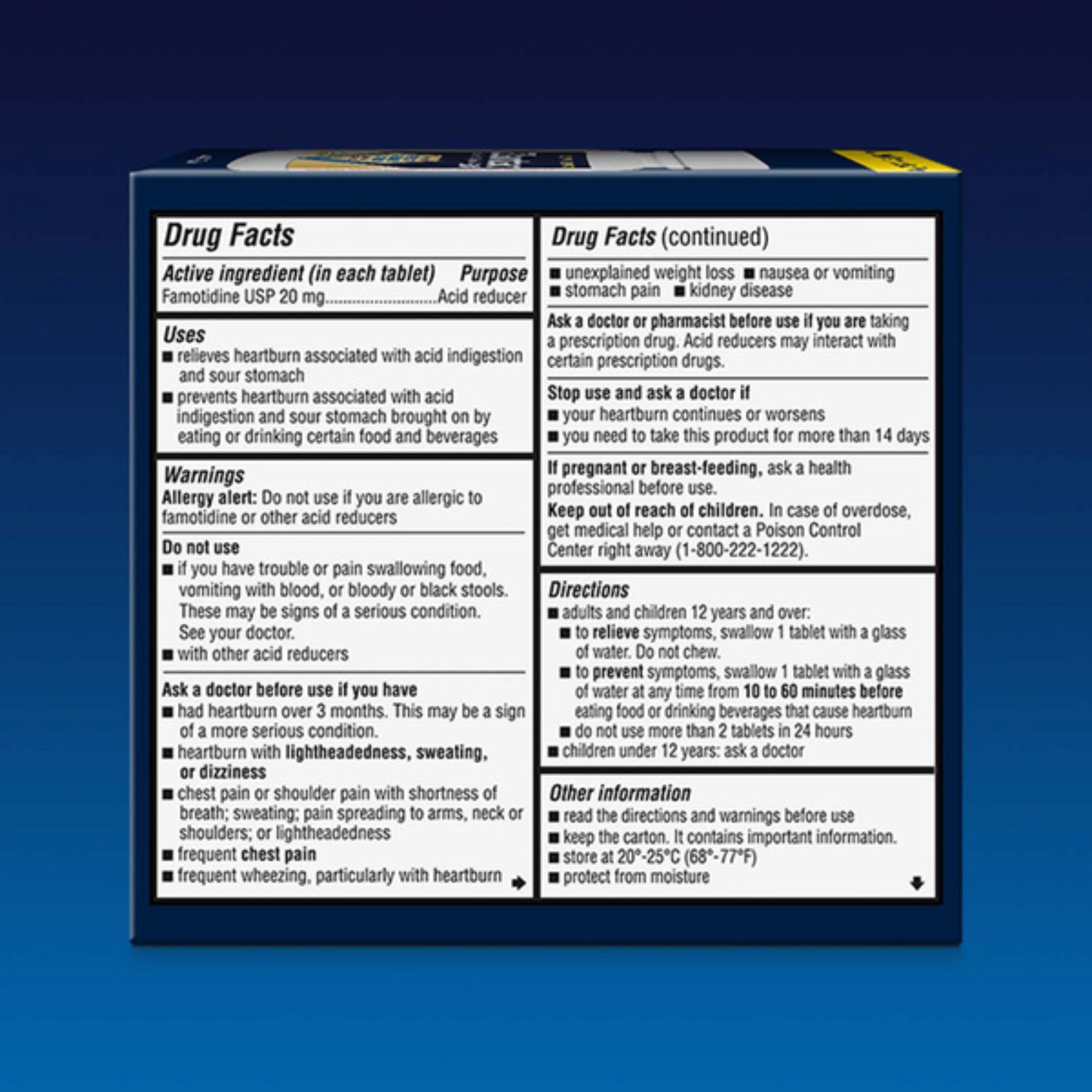 Zantac 360 Tablets Maximum Strength 20 Mg Acid Reducer