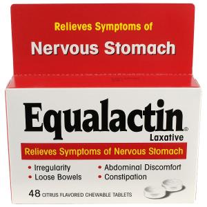 Equalactin Laxative Chewable Tablets, Citrus