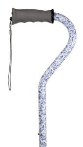 Carex Ergo Offset Cane Blueower