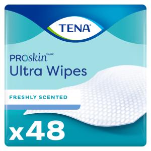 Tena Ultra Washcloths - 48ct