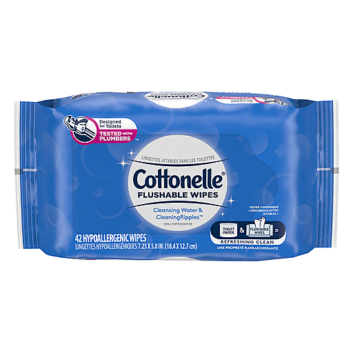 Cottonelle Flushable Wipes