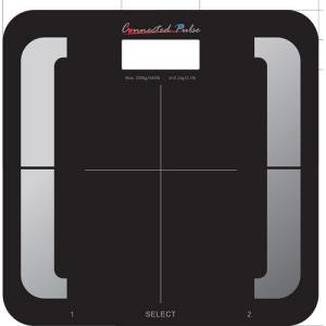 ConnectedPulse Wi-Fi Body Weight, BMI And Body Composition Scale, 6 Pound