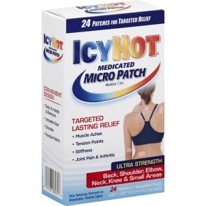 Icy Hot Medicated Micro Patch, Ultra Strength, Back, Shoulder, Elbow, Neck, Knee & Small Areas