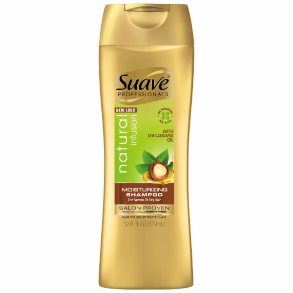 Suave Professionals Natural Infusion Shampoo, Moisturizing, For Normal To Dry Hair