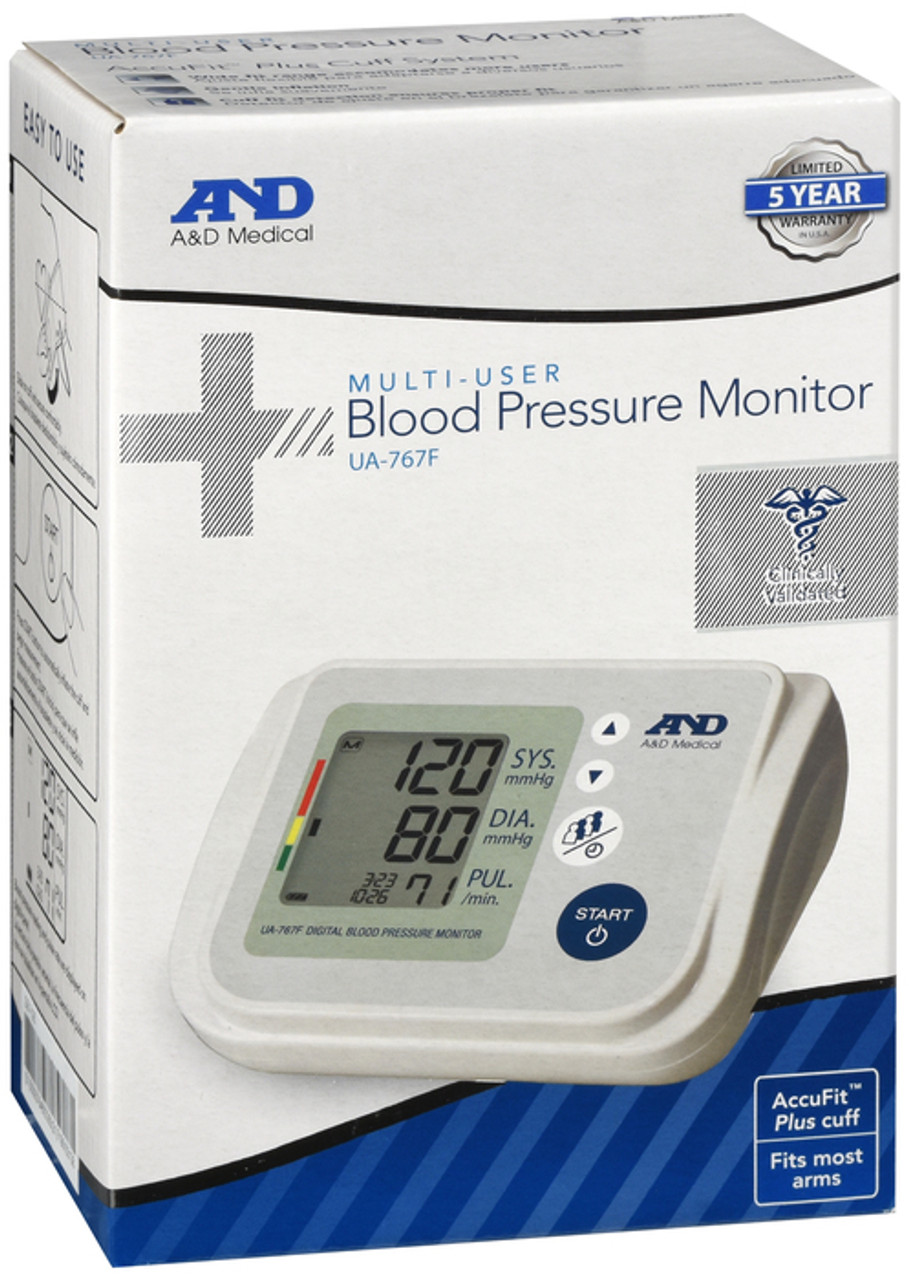 A&D Medical UA-767F Upper Arm Blood Pressure Monitor