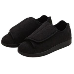 Silverts Slippers - Black, Size 7 / 2X-Wide