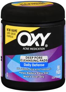 Oxy Daily Defense Cleansing Pads Acne Treatment
