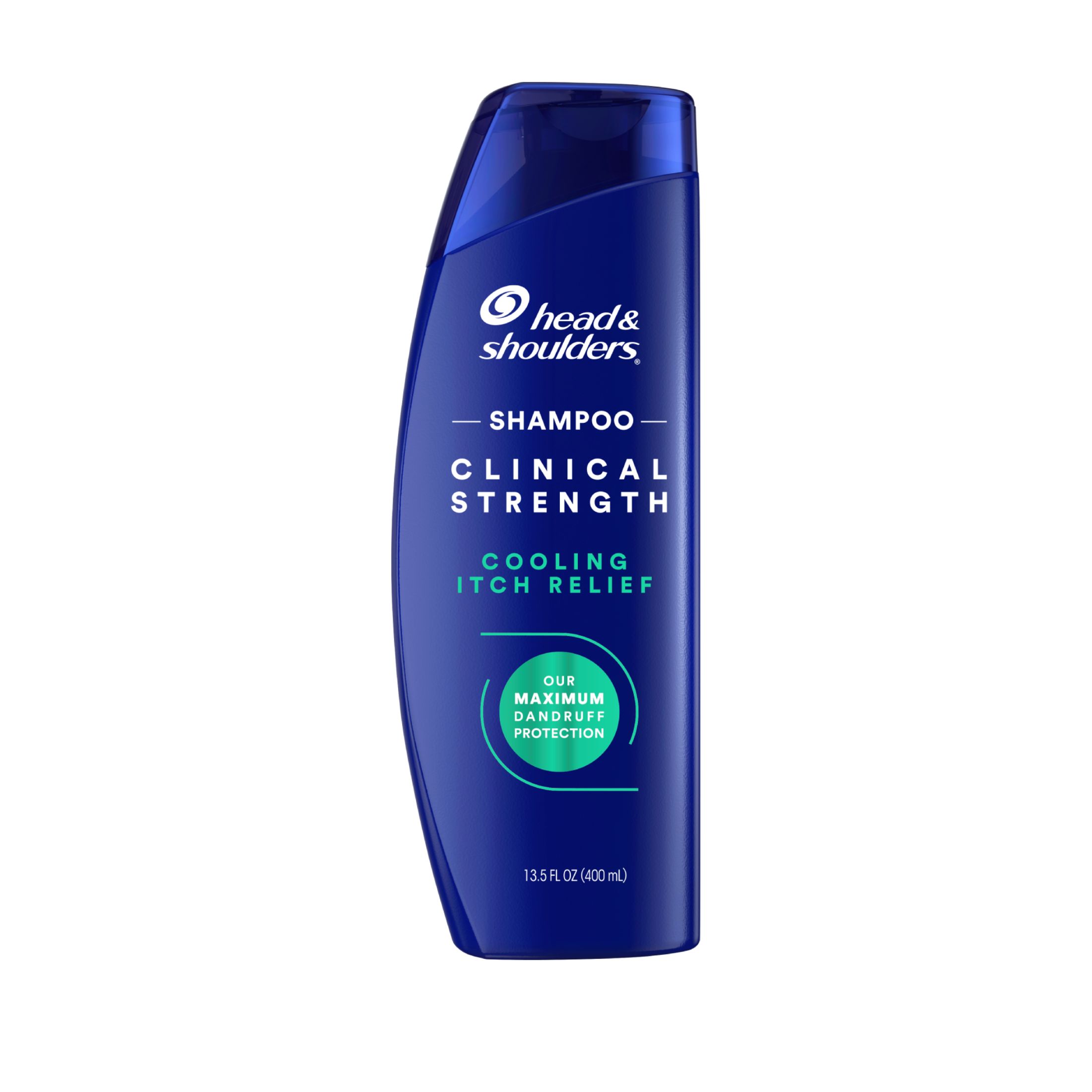 Head & Shoulders Shampoo Dandruff Defense Intensive Itch Relief Menthol 13.5oz