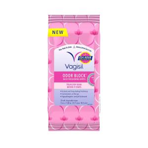 Vagisil Odor Block Daily Freshening Wipes - 20ct