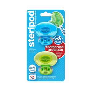 Steripod Toothbrush Protector, 2 Pack