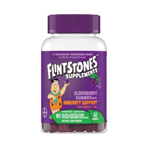 Flintstones Kids Elderberry Gummies With Immunity Support