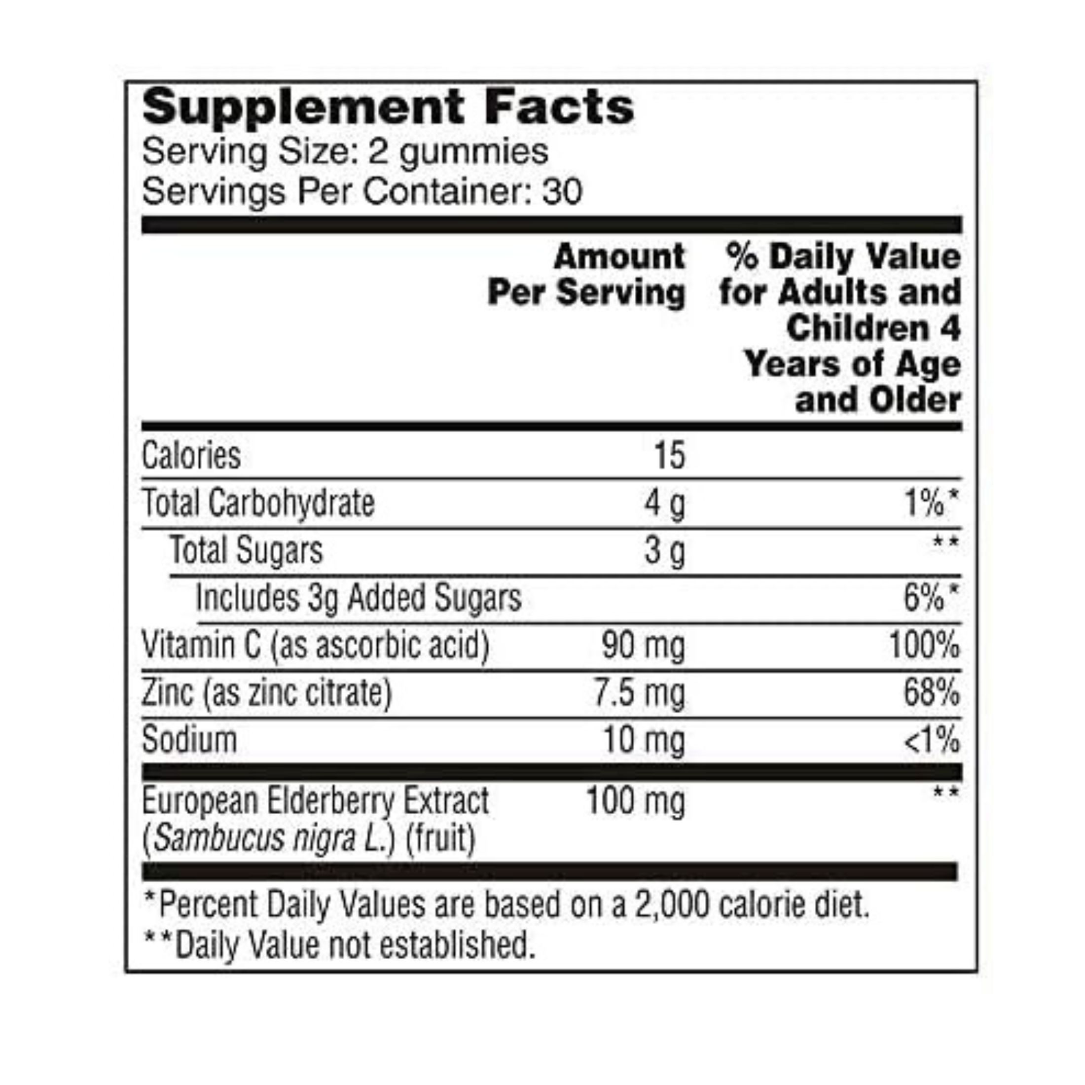 Flintstones Kids Elderberry Gummies With Immunity Support