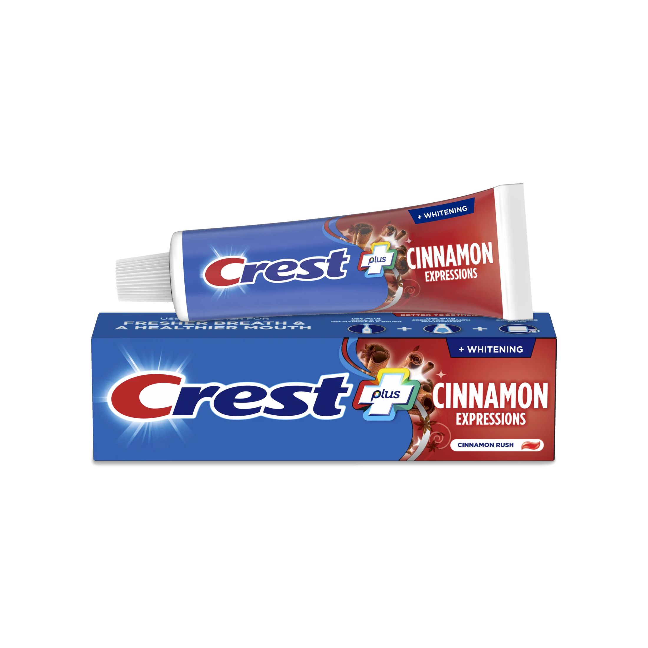 Crest Complete Plus Cinnamon Expressions Toothpaste 5.4 Oz