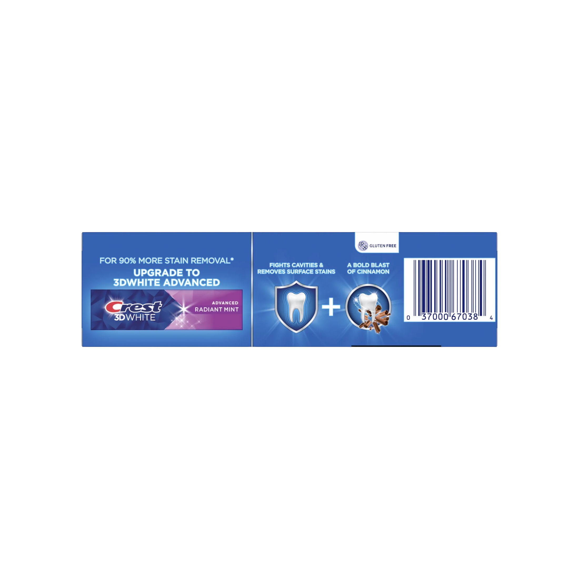 Crest Complete Plus Cinnamon Expressions Toothpaste 5.4 Oz