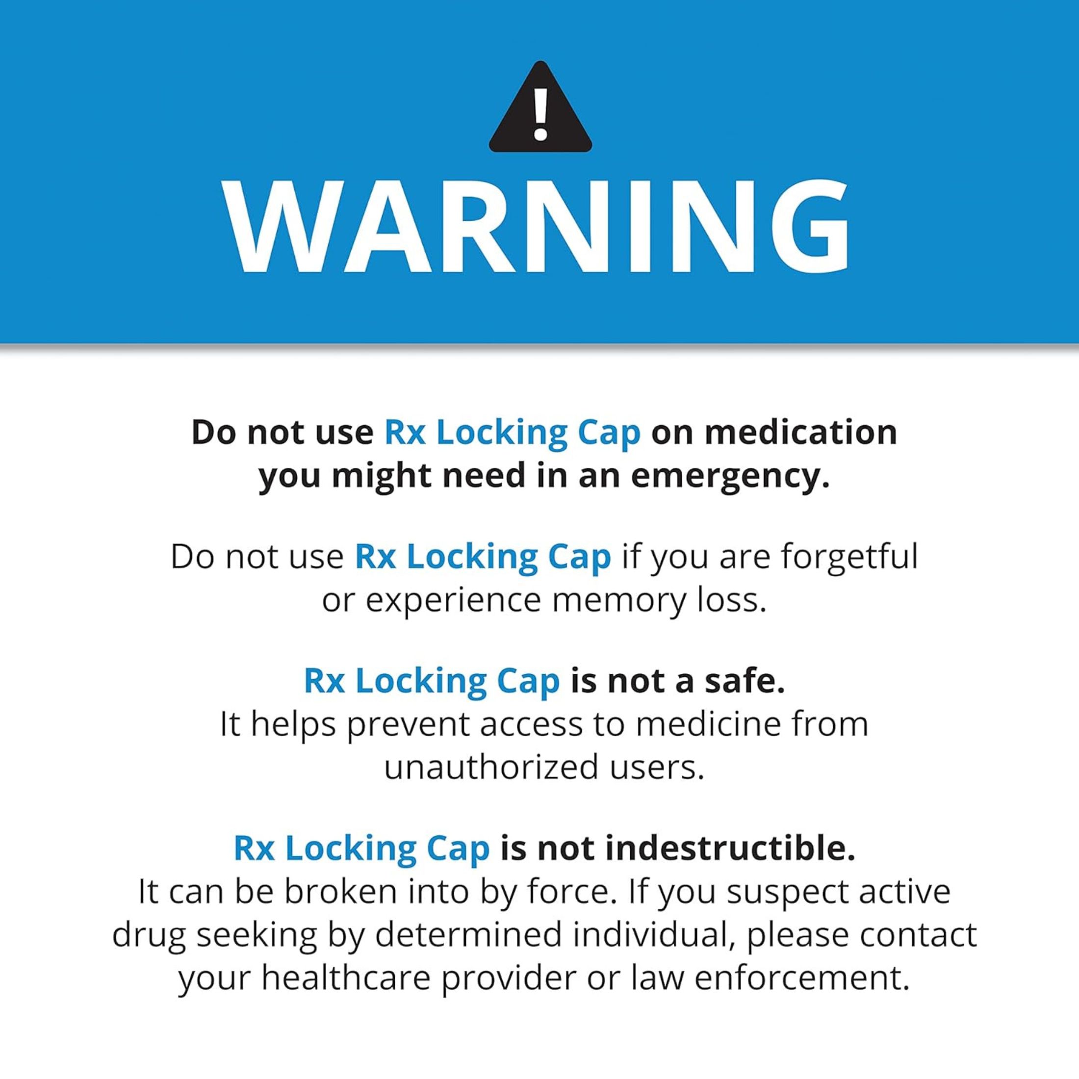 Gatekeeper Innovation Rx Locking Cap