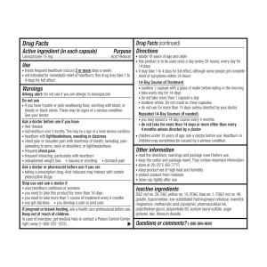 Prevacid 15 Mg 24 Hour Lansoprazole 14 Capsules