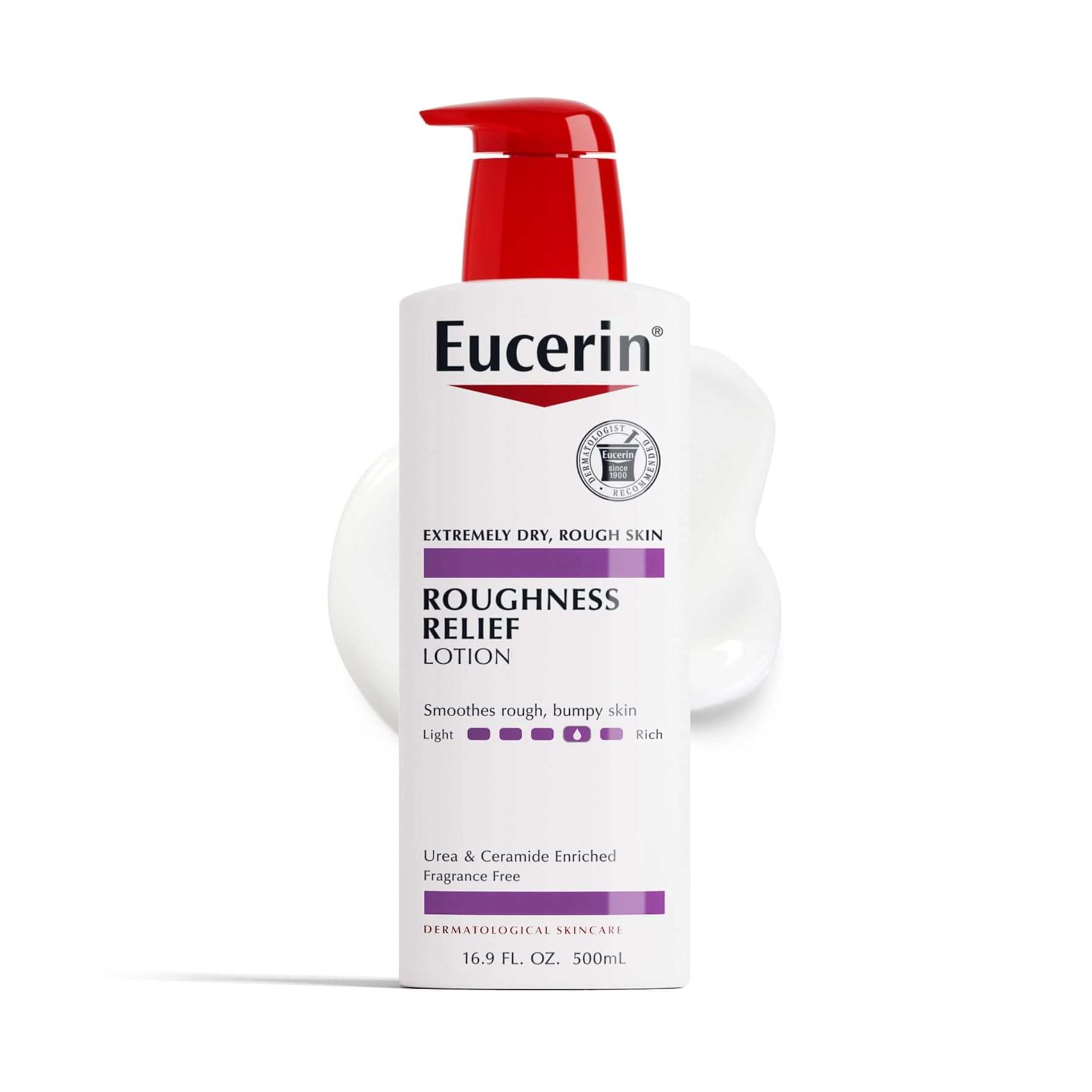 Eucerin Fragrance Free Roughness Relief Lotion 16.9 Fl Oz