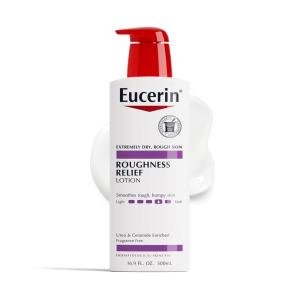 Eucerin Fragrance Free Roughness Relief Lotion 16.9 Fl Oz