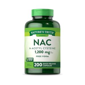 Nature's Truth NAC N-Acetyl Cysteine 1200 Mg
