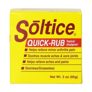 Soltice Quick Rub Topical Analgesic - 3 Oz